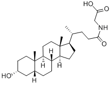 N-[(3a,5b)-3-hydroxy-24-oxocholan-24-yl]-(9CI) Glycine CAS#: 474-74-8