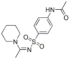 N-[4-[1-(1-piperidyl)ethylideneamino]sulfonylphenyl]acetamide CAS#: 126826-70-8