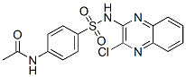N-(4-{[(3-CHLOROQUINOXALIN-2-YL)AMINO]SULFONYL}PHENYL)ACETAMIDE CAS#: 4029-42-9