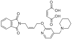 N-{4-[4-(Piperidinomethyl)pyridyl-2-oxy]-cis-2-butene}phthalimide maleic acid CAS#: 146447-26-9