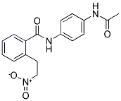 N-[4-(ACETYLAMINO)PHENYL]-2-(2-NITROETHYL)BENZENECARBOXAMIDE CAS#: 339016-60-3