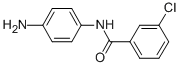 N-(4-AMINOPHENYL)-3-CHLOROBENZAMIDE CAS#: 123098-38-4