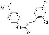 N-(4-Acetylphenyl)-2-(2,4-dichlorophenoxy)-acetamide CAS#: 139194-57-3