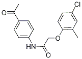 N-(4-Acetylphenyl)-2-(4-chloro-2-methylphenoxy)-acetamide CAS#: 282104-93-2