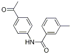 N-(4-Acetylphenyl)-3-methylbenzamide CAS#: 302813-90-7