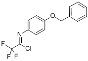 N-(4-BENZYLOXY-PHENYL)-2,2,2-TRIFLUORO-ACETIMIDOYL CHLORIDE CAS#: 168267-73-0
