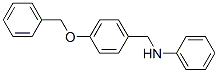 N-[4-(BENZYLOXY)BENZYL]-N-PHENYLAMINE CAS#: 39860-75-8
