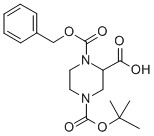 N-4-BOC-N-1-CBZ-2-PIPERAZINE CARBOXYLIC ACID CAS#: 126937-41-5