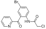 N-[4-Bromo-2-(2-pyridylcarbonyl)phenyl]-2-chloroacetamide CAS#: 41526-21-0