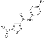 N-(4-Bromophenyl)-5-nitro-3-thiophenecarboxamide CAS#: 146795-41-7