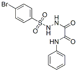 N'-[(4-Bromophenyl)sulfonyl]-2-oxo-2-(phenylamino)acetohydrazide CAS#: 38629-79-7