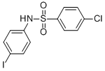 N-(4-CHLOROPHENYL)SULFONYL(4-IODO)ANILINE CAS#: 346718-87-4