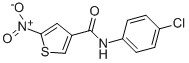 N-(4-Chlorophenyl)-5-nitro-3-thiophenecarboxamide CAS#: 146795-38-2