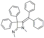 N-[4-(Diphenylmethylene)-1-methyl-3,3-diphenylazetidin-2-ylidene]methanamine CAS#: 39129-62-9