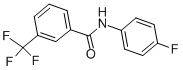 N-4-FLUOROPHENYL-3-(TRIFLUOROMETHYL)BENZAMIDE CAS#: 33489-71-3