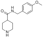 N-(4-METHOXYBENZYL)PIPERIDINE-4-CARBOXAMIDE CAS#: 380608-75-3