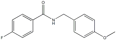 N-(4-Methoxybenzyl) 4-fluorobenzamide CAS#: 346725-04-0