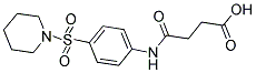 N-[4-(PIPERIDINE-1-SULFONYL)-PHENYL]-SUCCINAMIC ACID CAS#: 314764-11-9