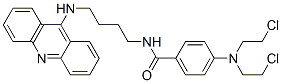 N-[4-(acridin-9-ylamino)butyl]-4-[bis(2-chloroethyl)amino]benzamide CAS#: 125173-78-6