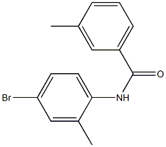 N-(4-bromo-2-methylphenyl)-3-methylbenzamide CAS#: 349397-95-1