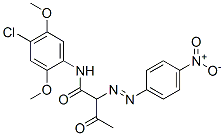 N-(4-chloro-2,5-dimethoxyphenyl)-2-[(4-nitrophenyl)azo]-3-oxobutyramide CAS#: 38489-19-9