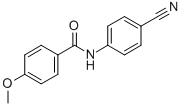 N-(4-cyanophenyl)-4-methoxybenzamide CAS#: 149505-74-8