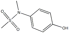 N-(4-hydroxyphenyl)-N-methyl-methanesulfonamide CAS#: 3572-85-8