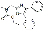 N-[(4,5-Diphenyl-2-oxazolyl)methyl]-N-methylcarbamic acid ethyl ester CAS#: 33161-68-1