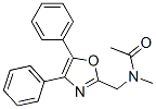 N-[(4,5-Diphenyloxazol-2-yl)methyl]-N-methylacetamide CAS#: 33161-67-0