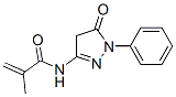 N-(4,5-dihydro-5-oxo-1-phenyl-1H-pyrazol-3-yl)methacrylamide CAS#: 3331-54-2
