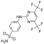 N'-[4,6-Bis(trifluoromethyl)-2-pyrimidinyl]sulfanilamide CAS#: 31328-27-5
