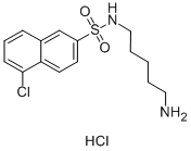 N-(5-AMINOPENTYL)-5-CHLORO-1-NAPHTHALENE-SULFONAMIDE HYDROCHLORIDE CAS#: 118896-95-0