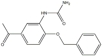 N-[5-Acetyl-2-(phenylMethoxy)phenyl]urea CAS#: 34241-97-9