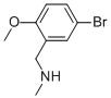 N-(5-BROMO-2-METHOXYBENZYL)-N-METHYLAMINE CAS#: 137469-70-6