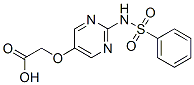 N-(5-Carboxymethoxy-2-pyrimidinyl)benzenesulfonamide CAS#: 3833-55-4