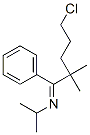 N-(5-Chloro-2,2-dimethyl-1-phenyl-pentylidene)isopropylamine CAS#: 123529-03-3