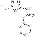 N-(5-Ethyl-1,3,4-thiadiazol-2-yl)-4-morpholineacetamide CAS#: 132304-37-1