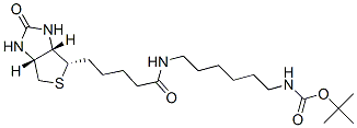 N-[6-[[5-[(3aS,4S,6aR)-Hexahydro-2-oxo-1H-thieno[3,4-d]imidazol-4-yl]-1 -oxopentyl]amino]hexyl]-carbamic Acid 1,1-Dimethylethyl Ester CAS#: 153162-70-0
