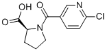 N-(6-Chloropyridine-3-carbonyl)-L-proline CAS#: 123412-46-4