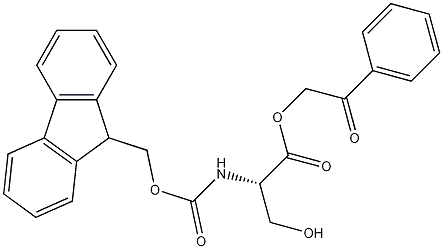 N-(9-Fluorenylmethoxycarbonyl)-L-serine Phenacyl Ester CAS#: 125760-26-1