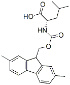 N-(9H-(2,7-dimethylfluoren-9-ylmethoxy)carbonyl)leucine CAS#: 132684-62-9