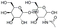 N-(ACETYL-1-14C)-LACTOSAMINE CAS#: 125455-55-2