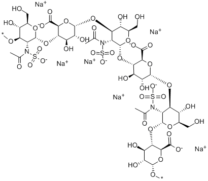 N-ACETYL-DE-O-SULFATED HEPARIN SODIUM SALT CAS#: 133686-69-8