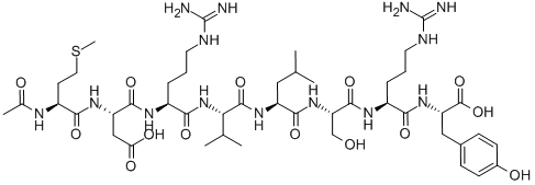 N-ACETYL-MET-ASP-ARG-VAL-LEU-SER-ARG-TYR ACETATE CAS#: 120944-71-0