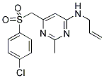 N-ALLYL-6-([(4-CHLOROPHENYL)SULFONYL]METHYL)-2-METHYL-4-PYRIMIDINAMINE CAS#: 338960-56-8