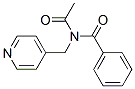 N-Acetyl-N-(4-pyridinylmethyl)benzamide CAS#: 35854-38-7
