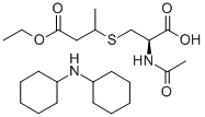 N-Acetyl-S-(2-ethoxycarbonylethyl-1-methyl)-L-cysteine, Dicyclohexylammonium Salt CAS#: 33297-48-2