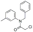 N-BENZYL-2-CHLORO-N-(3-METHYLPHENYL)ACETAMIDE CAS#: 38677-47-3