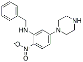 N-BENZYL-N-(2-NITRO-5-PIPERAZIN-1-YLPHENYL)AMINE CAS#: 346704-07-2