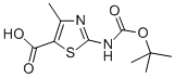 N-BOC-AMINO-4-METHYLTHIAZOLE-5-CARBOXYLIC ACID CAS#: 302963-94-6